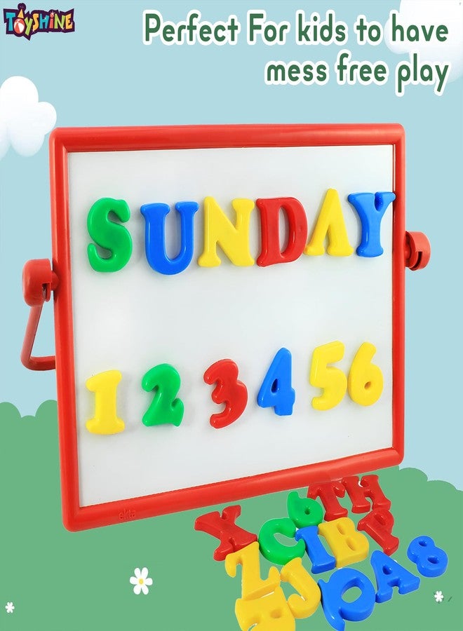 Toyshine ABC Numero Magnetic Blackboard - Educational Alphabet & Number Learning Board for Kids - Image 5